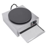 Crêpesplatte Queeucaer 400mm mit Temperaturregelung – Professionelles Crêpseisen für Gastronomie – Bild 8