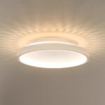 Kuwork LED Deckenleuchte Rund 20cm, 18W 4000K – Moderne Beleuchtung für kleine Räume