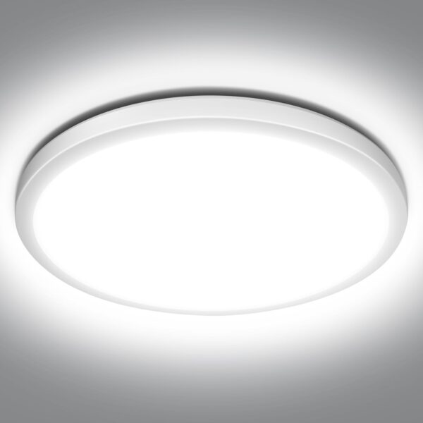 Lepro LED Deckenlampe 24W, 2400lm, 5000K Kaltweiß – IP44 Badezimmerleuchte