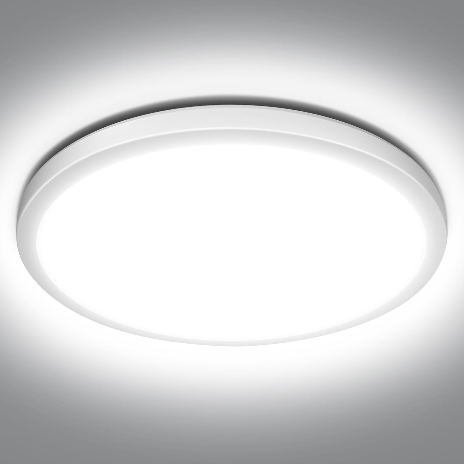 Lepro LED Deckenlampe 24W, 2400lm, 5000K Kaltweiß – IP44 Badezimmerleuchte