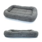 Enjoying Katzenbett 38 x 26 cm – Weiches Schlafkissen mit Kopfstütze für Katzen & kleine Hunde – Bild 2