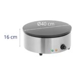 Royal Catering RCEC-3000-R Crepes Maker – Profi-Crêpeisen 40 cm, 3000 W – Bild 3