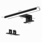 ERWEY LED-Spiegelleuchte 30cm 5W IP44 – Badbeleuchtung mit Klammer & Schraube – Bild 2
