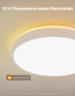Govee RGBIC Smart Deckenleuchte 48,5W – 4300lm Ø38cm mit Matter & Sprachsteuerung – Bild 6