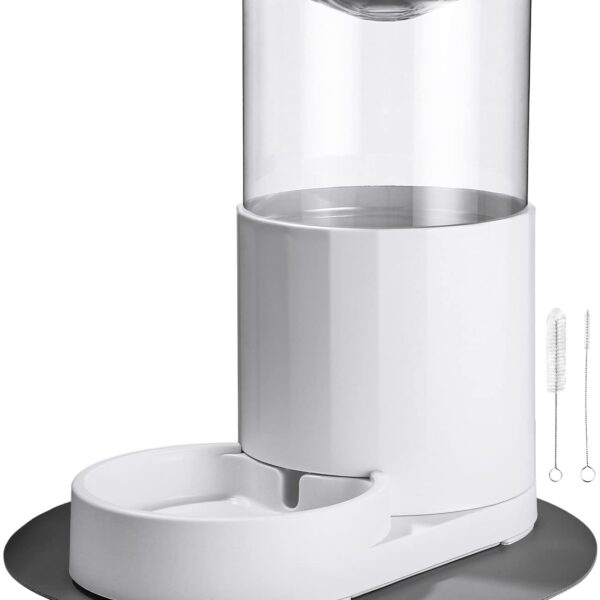 JOFLVA Automatischer Wasserspender 2.5L – Stromloser Trinkbrunnen für Hunde & Katzen