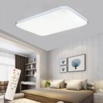 YRHome 72W LED Deckenleuchte Dimmbar mit Fernbedienung – Moderne Ultraslim Lampe