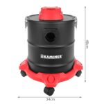KAMINER Aschesauger 20 L, 1600 W – Hitzebeständiger Metalltank mit HEPA-Filter für Kamin & Ofen – Bild 3