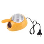 Haofy Elektrische Schokoladenschmelzmaschine mit 7 Formen – Fondue-Set für Heimgebrauch