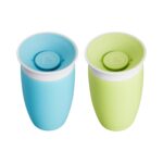 Munchkin Miracle 360° Trinkbecher 2er-Set – Auslaufsicherer Lernbecher ab 12 Monaten – Bild 7