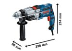 Bosch Professional GSB 20-2 Schlagbohrmaschine 850W – Kraftvoll & sicher mit L-Case – Bild 3