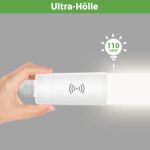 zemty 120cm LED Feuchtraumleuchte mit Bewegungsmelder – 3960 Lumen IP65 für Garage & Keller – Bild 7