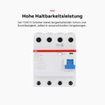 ABB F204A-40/0,03 FI-Schutzschalter 4-polig 40A 30mA – Fehlerstromschutz – Bild 6