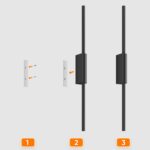 Coinmit LED Akku-Wandleuchte 60cm – Dimmbar 3000K-6000K mit Fernbedienung & Timer – Bild 6