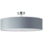 Lightbox LED Deckenlampe Ø 60 cm mit Textilschirm – Blendfreies Licht für Wohnzimmer & Schlafzimmer – Bild 9