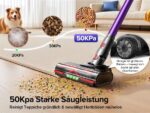 Lubluelu G10 Akku Staubsauger 50000Pa – Kabellos mit Anti-Tangle-Bürste & 50 Min Laufzeit – Bild 4