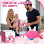 SAIMAND Musikalische Krabbe – Krabbelspielzeug mit Aufnahmefunktion & 40 Melodien für Babys 6-12 Monate – Bild 6