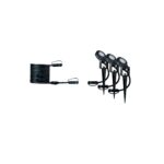 Paulmann Plug & Shine LED Gartenspieß Sting 3x6W dimmbar – Anthrazit Außenleuchte IP67 – Bild 14