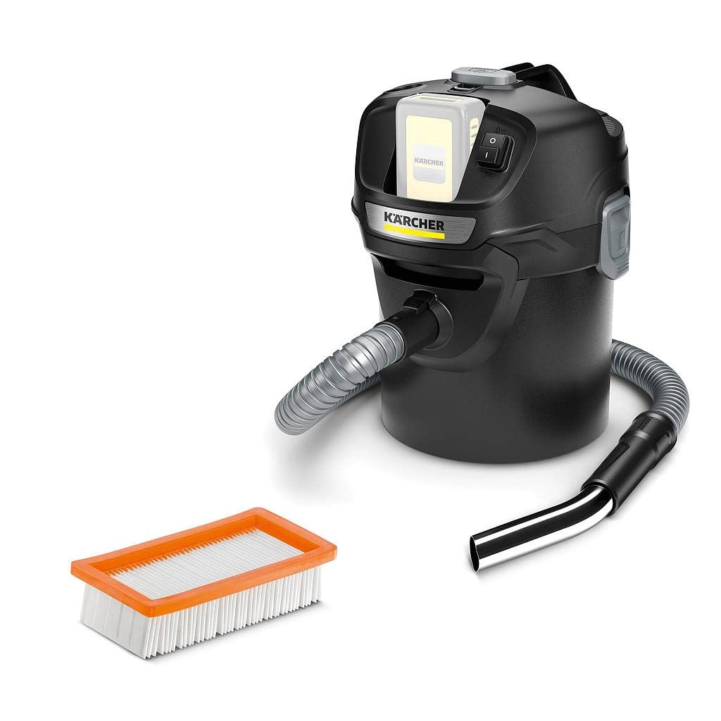 KÄRCHER AD 2 18 V Akku-Aschesauger – Trockensauger für Kamin & Grill