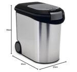 Curver Futter-Container 35L mit Geruchsdichtem Deckel – Futterbox für Haustiere – Bild 3