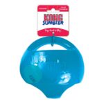 KONG Jumbler Ball mit Tennisball – Interaktives Apportierspielzeug für Hunde – Bild 3