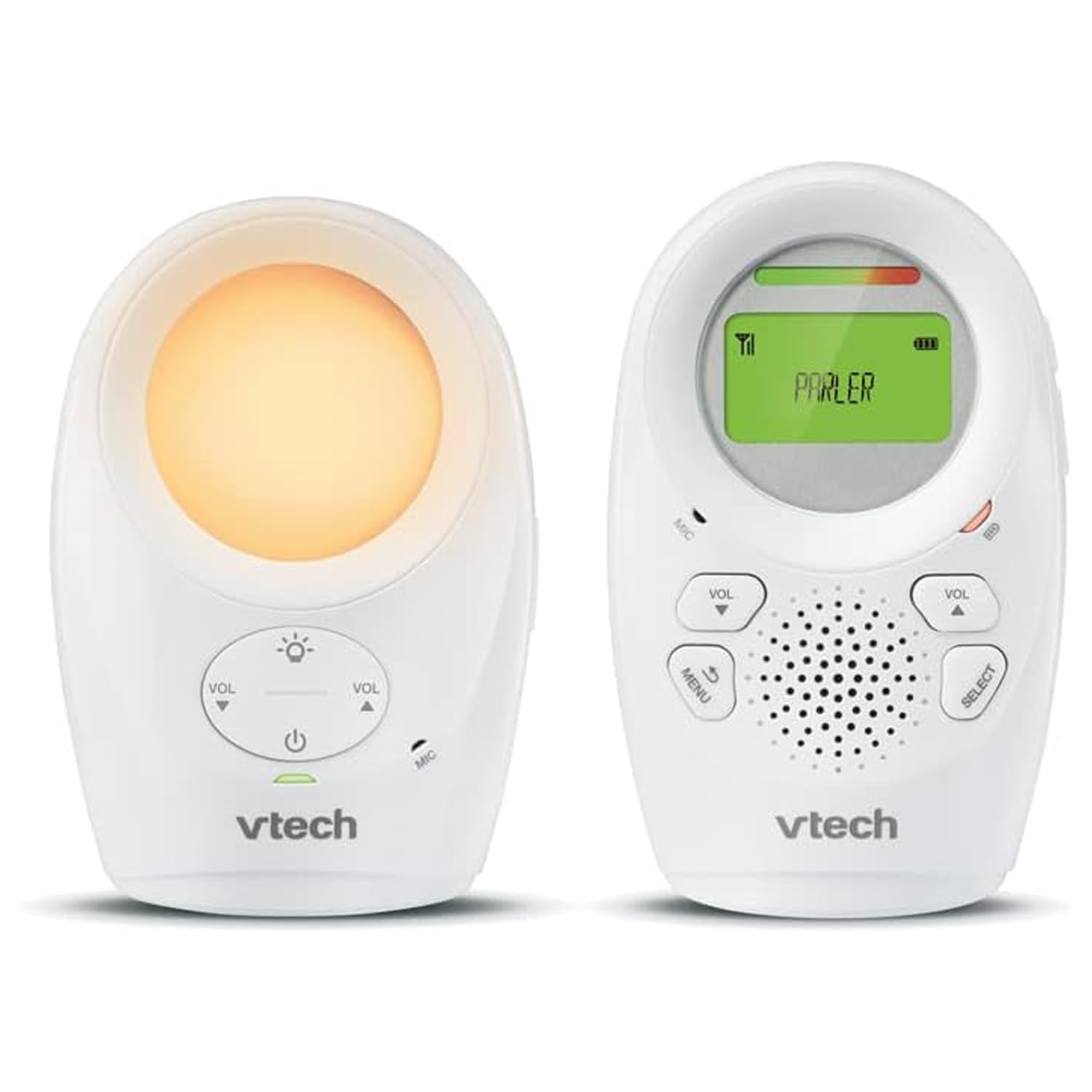 VTech BM1211 Babyphone mit Zweiwegsprech- & Nachtlicht – Reichweite bis 450m