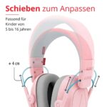 Alpine Muffy Gehörschutz für Kinder – 26 dB Lärmschutz in Rosa für bis 16 Jahre – Bild 4