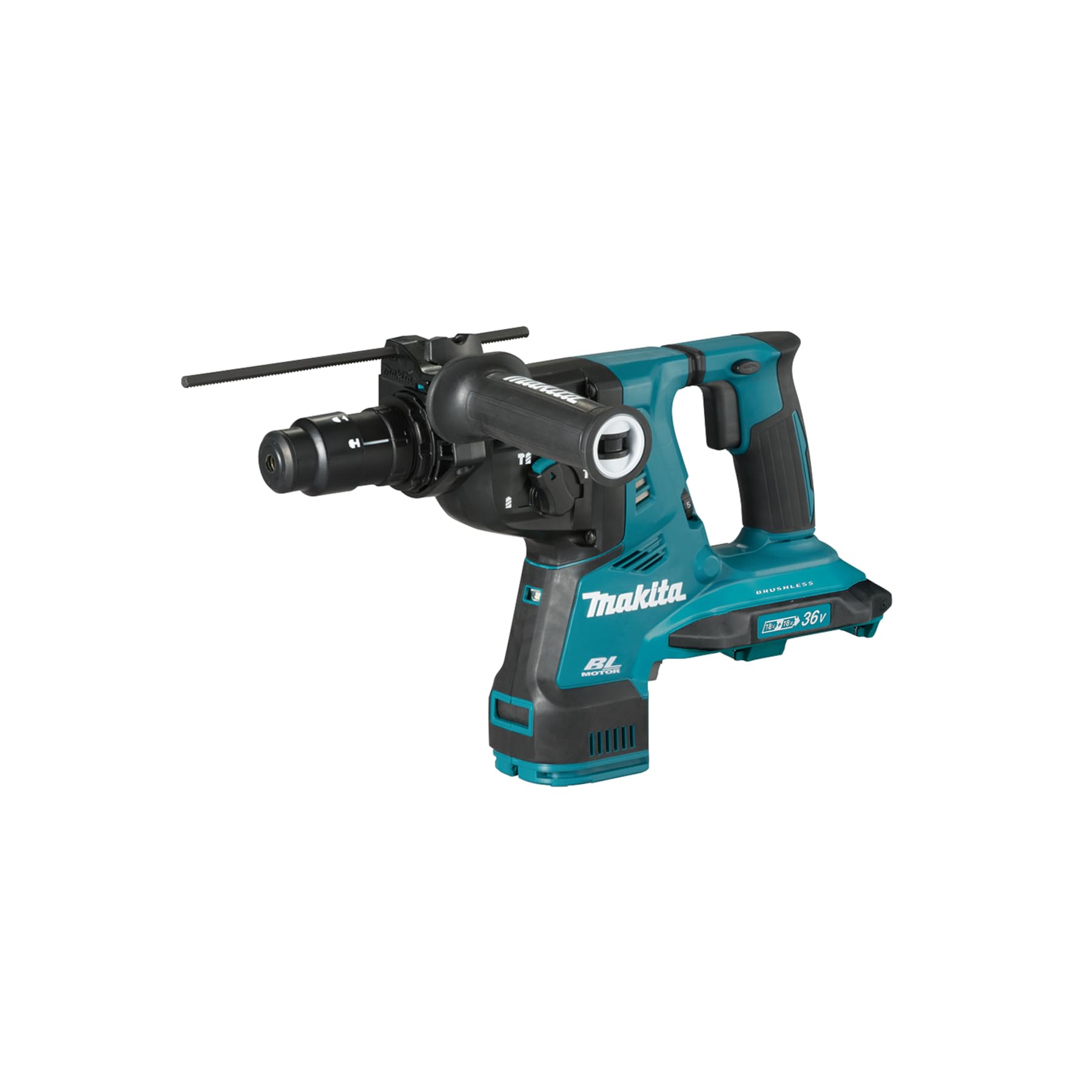 Makita DHR281ZJ Akku-Kombihammer 2x18V – SDS-PLUS Bohrhammer ohne Akku