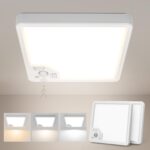 2x AmazeFun LED-Deckenleuchte 18W mit Bewegungsmelder – 1800 Lumen für Flur & Keller – Bild 2