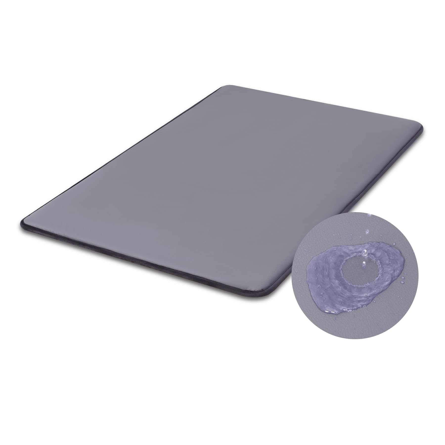 Favodormir Hundematte 105x70cm – Wasserdicht Kunstleder Hundebett für grosse Hunde