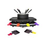 Fagor FG816 3-in-1 Fonduegrill mit Raclette – 1100 W für 8 Personen – Bild 3