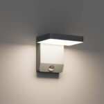 K-Bright LED Wandleuchte mit Bewegungsmelder 20W – IP65 Aussenleuchte für Eingang & Garten