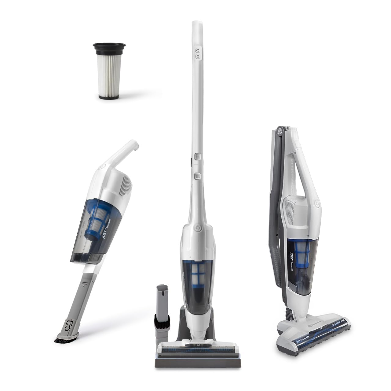 Vacmaster 2-in-1 Akkusauger 20V mit HEPA 13 Filter – Kabellos für Hartboden & Teppich