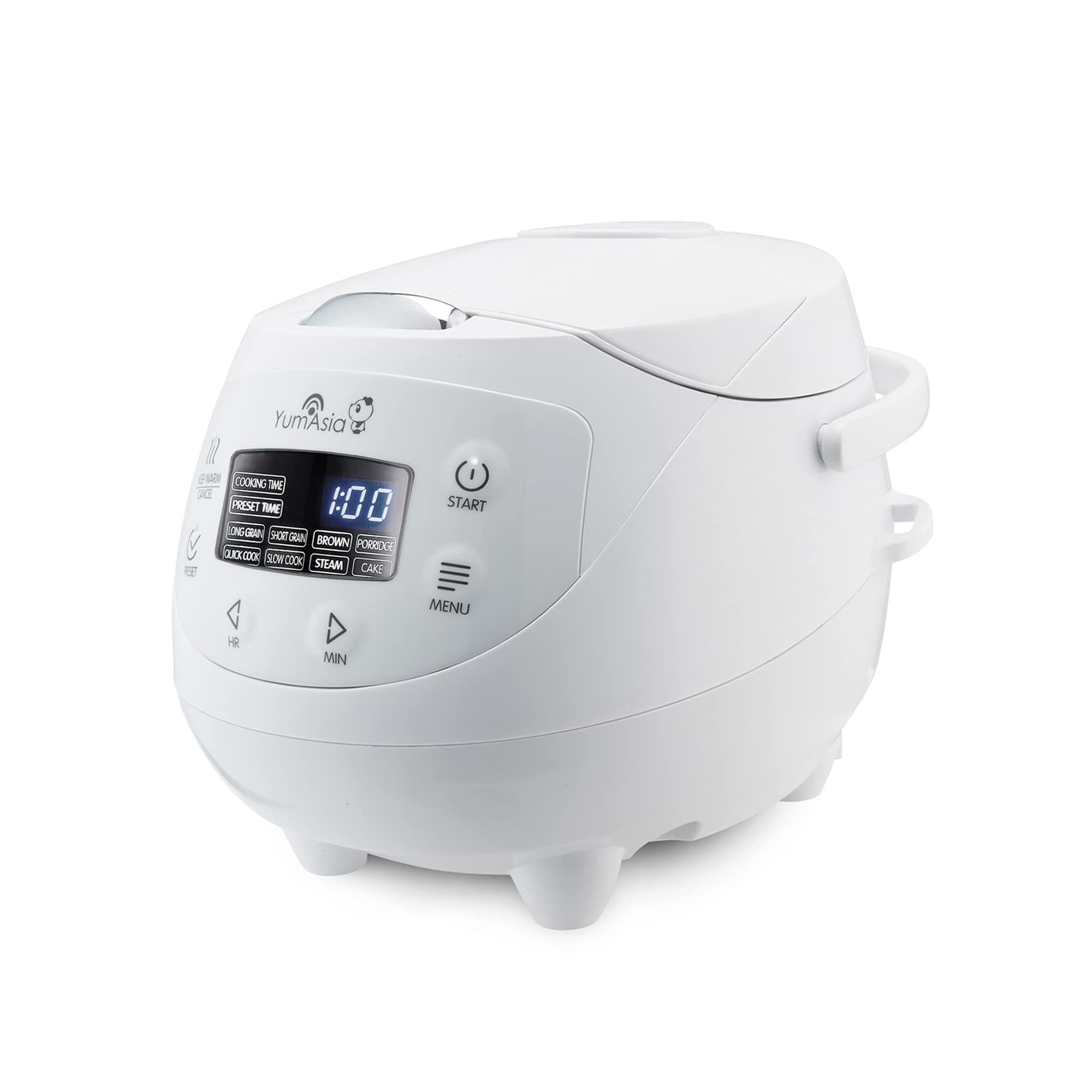 Yum Asia Panda Mini-Reiskocher 3,5 Tassen mit Ninja-Keramik & Fuzzy Logic