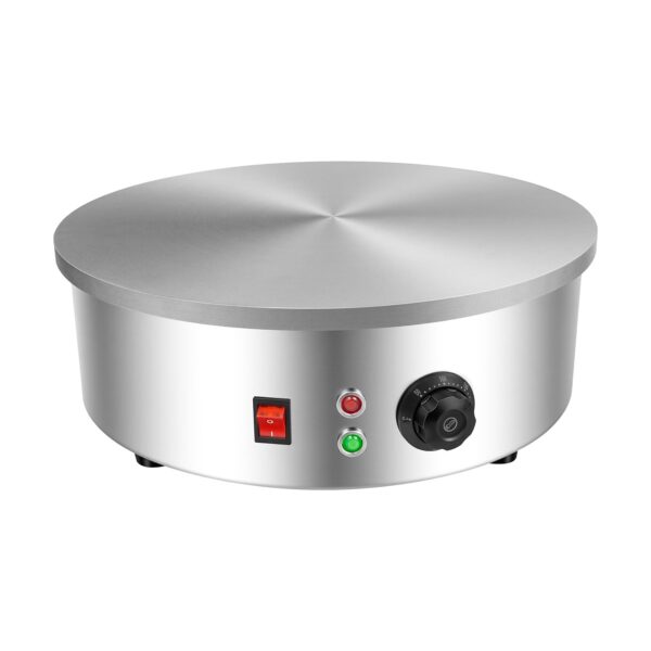 KumuJ SX-450P Crêpes-Maker 2800W – Profi-Crêpesmaschine mit Antihaftplatte für Gastronomie