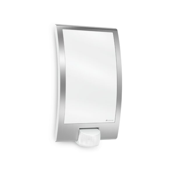 Steinel L 22 S Sensor-Aussenwandleuchte mit 180° Bewegungsmelder – Edelstahl-Design für sicheren Hauseingang