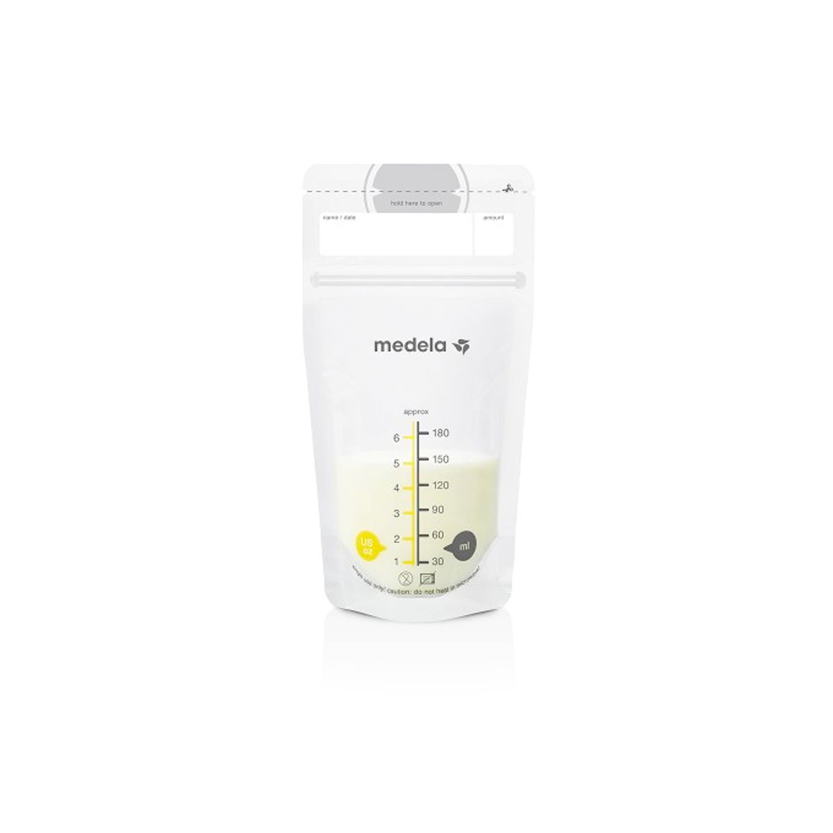Medela Muttermilch-Aufbewahrungsbeutel 50er Set – Sichere Lagerung für 180 ml