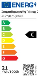 MELAYR LED Deckenleuchte 25cm mit 3 Farbtemperaturen & Memory-Funktion – Moderne Deckenlampe für Wohnzimmer & Büro – Bild 9