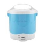 Shipenophy 24V 180W Elektrischer Reiskocher 1,6L – Tragbar für Auto & LKW (Blau)