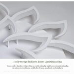 FUMIMID LED Deckenlampe 10-flammig Blume – Dimmbar mit Farbtemperaturwechsel für Wohn- & Schlafzimmer – Bild 9
