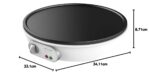 Cecotec Crêpes-Maker Fun Crepestone XL – Elektrischer Crêpe-Maker 1350 W mit Antihaftplatte – Bild 3
