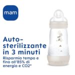 MAM Easy Start Babyflasche 320 ml 2er-Set – Anti-Kolik-System für gemischtes Stillen – Bild 3