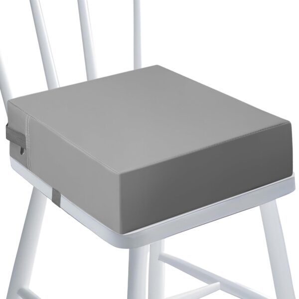 HAWAKA Sitzerhöhung 36x32x9 cm – Tragbares Boostersitzkissen mit Sicherheitsgurten für Kinder