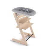 Stokke Tripp Trapp Stuhl Eichenholz Warm Brown – Mitwachsender Hochstuhl bis 136 kg – Bild 5