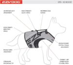 EzyDog DFD X2 Boost Schwimmweste Hund Grösse L – Premium Rettungsweste für Wasser & Boot – Bild 3