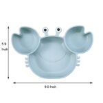 PandaEar 2er Silikonteller-Set mit Saugnapf & Babylöffel – BPA-freies Kindergeschirr für Babys – Bild 5