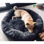 Haoye Hundebett Donut Flauschig – Weiches Haustierkissen in 7 Grössen – Bild 3