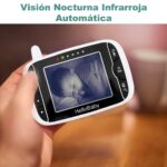 HelloBaby Video-Babyphone mit 3,2" Display – 355° Kamera, HD-Nachtsicht, ohne WLAN – Bild 5