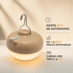 Newgarden Cherry LED Campinglampe – 900 Lumen mit Magnet, Haken & Fernbedienung – Bild 4