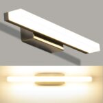 LED Spiegelleuchte Bad 40 cm – 600 lm Neutralweiß IP44 für perfekte Ausleuchtung