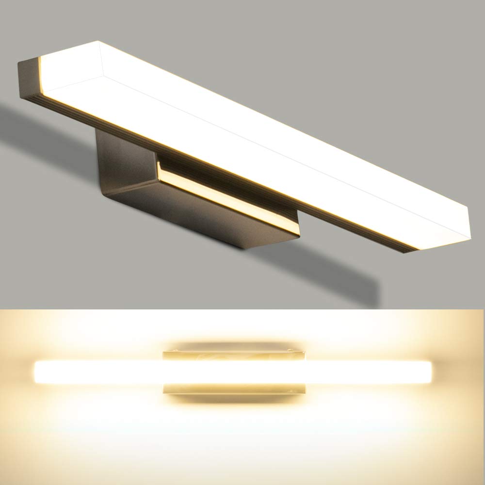 LED Spiegelleuchte Bad 40 cm – 600 lm Neutralweiß IP44 für perfekte Ausleuchtung